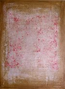 Painting of Red Shroud, acrylic on canvas